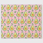 Papier Cadeau Avocado Wrapping Paper (Plat)