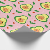 Papier Cadeau Avocado Wrapping Paper (Coin)