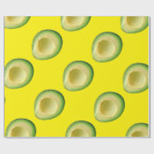 Papier Cadeau Avocados Tout Autour De 4 Alissa (Plat)