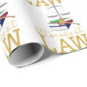 Papier Cadeau Avocat (Coin rond)