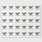 Papier Cadeau Avocat aigle juridique (Plat)
