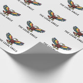 Papier Cadeau Avocat aigle juridique (Coin)