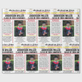 Papier Cadeau Avocat Graduation Newspaper College Unique (Plat)