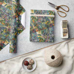 Papier Cadeau Avocats au soleil d'automne Peinture d'Alfred Fox