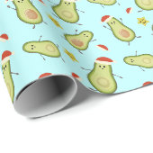 Papier Cadeau Avocats & Noël (Coin rond)