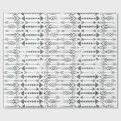 Papier Cadeau Awesome aquarelle éclabousser les flèches de la tr (Plat)