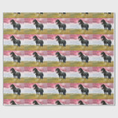 Papier Cadeau Awesome Horse (Plat)