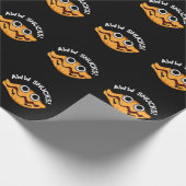 Papier Cadeau Aww Shucks Funny Oyster Pun Dark BG (Coin)