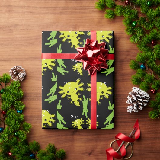 Papier Cadeau Axaotl Salamander Cadeau Enfants (Cadeau de vacances)