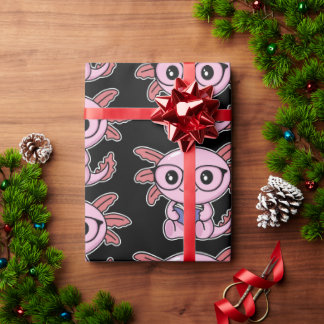 Papier Cadeau Axolotl