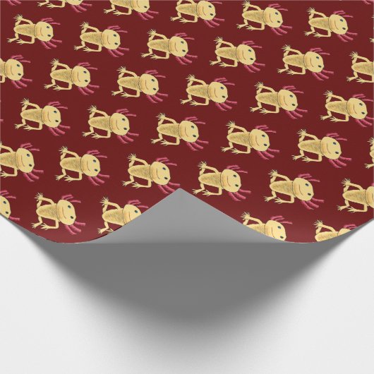 Papier Cadeau Axolotl (Coin)