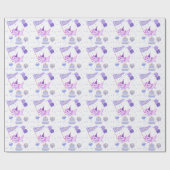 Papier cadeau axolotl (Plat)
