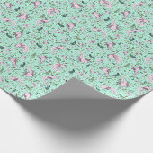 Papier Cadeau Axolotl en vert (Coin)