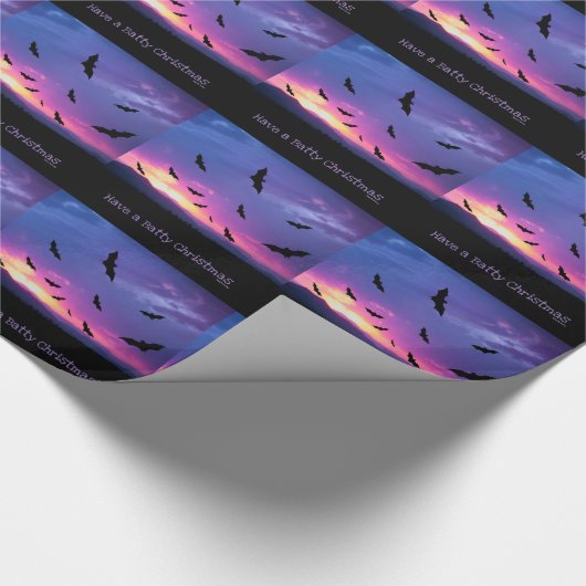 Papier Cadeau Ayez Noël timbré (Coin)