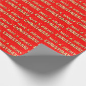 Papier Cadeau Ayez un papier d'enveloppement du Père Noël de hoc (Coin)