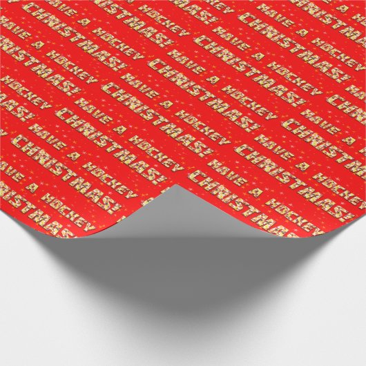 Papier Cadeau Ayez un papier d'enveloppement du Père Noël de hoc (Coin)