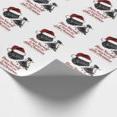 Papier Cadeau Ayez un petit Noël manuel (Coin)