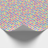 Papier Cadeau Aztec Chevron coloré (Coin)