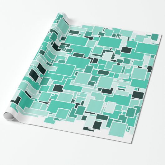 Papier Cadeau Azur Chaos (Déroulé)