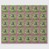 Papier cadeau Baa Baa Black Sheep (Plat)