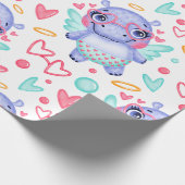 Papier Cadeau Babby Hippo avec lunettes de soleil en forme de co (Coin)