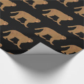 Papier Cadeau Baboon Monkey Art  (Coin)