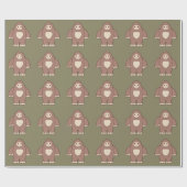 Papier Cadeau Baby Bigfoot (Plat)