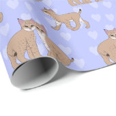 Papier Cadeau Baby Bobcats (Coin rond)