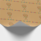 Papier Cadeau Baby First Christmas Gingerpain garçon (Coin)