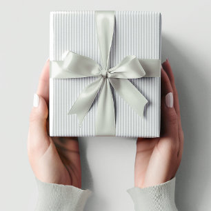 Papier Cadeau Baby shower à rayures vertes à pente douce