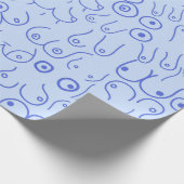 Papier Cadeau Baby shower bébé garçon (Coin)