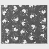 Papier Cadeau Baby shower du Chihuahua (Plat)