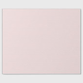 Papier Cadeau Baby shower en bande rose et blanc Chevron (Plat)