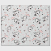 Papier Cadeau Baby Shower Fille (Plat)