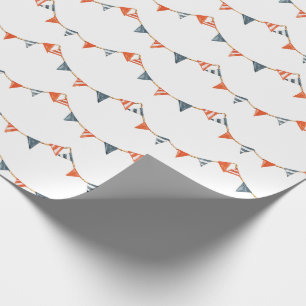 Papier Cadeau Baby shower Indicateurs nautiques