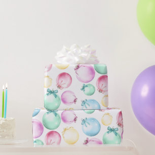 Papier Cadeau Baby shower Noël d'hiver