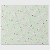 Papier Cadeau Baby shower souris (Plat)