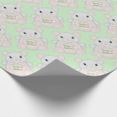 Papier Cadeau Baby shower souris (Coin)