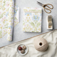 Baby Shower Vintage Rose Bleu Damassé