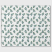 Papier Cadeau Baby Shower Wrapping Paper Fern Pattern Dinosaur (Plat)