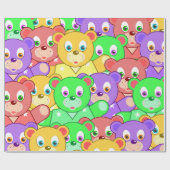 Papier Cadeau Baby Teddy Bear (Plat)