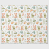 Papier Cadeau Baby themed wrapping paper (Plat)
