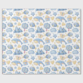 Papier Cadeau Baby themed wrapping paper (Plat)