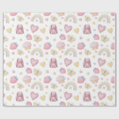 Papier Cadeau Baby themed wrapping paper (Plat)