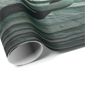 Papier Cadeau Bac Brown en bois (Coin rond)