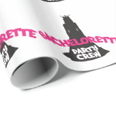 Papier Cadeau bacheloret party (Coin rond)