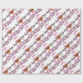Papier Cadeau Bachelorette (Plat)