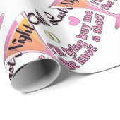 Papier Cadeau Bachelorette (Coin rond)