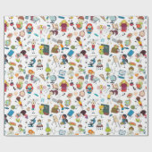 Papier Cadeau Back to school (Plat)