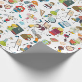 Papier Cadeau Back to school (Coin)